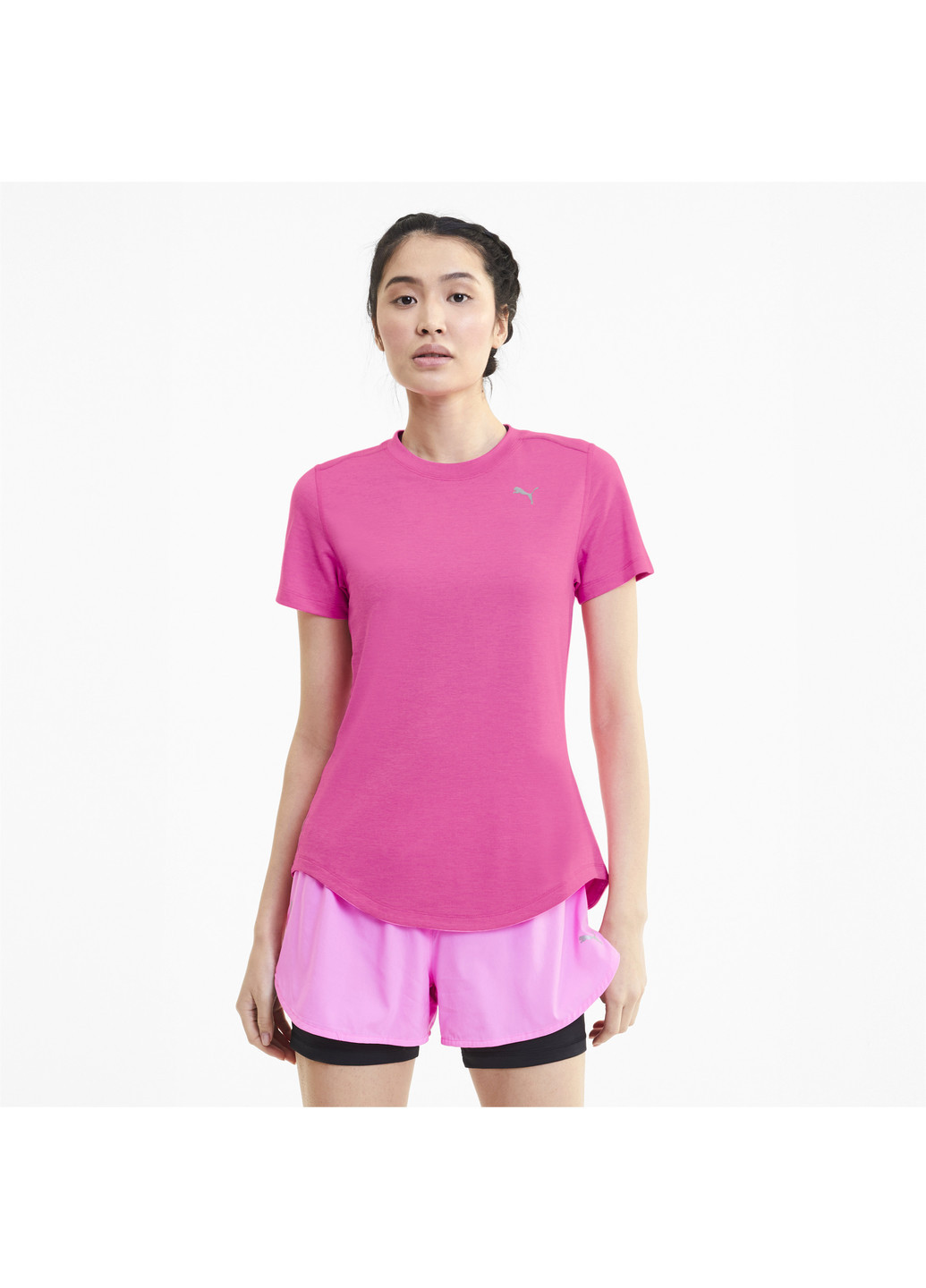 Рожева всесезон футболка ignite heather ss tee Puma