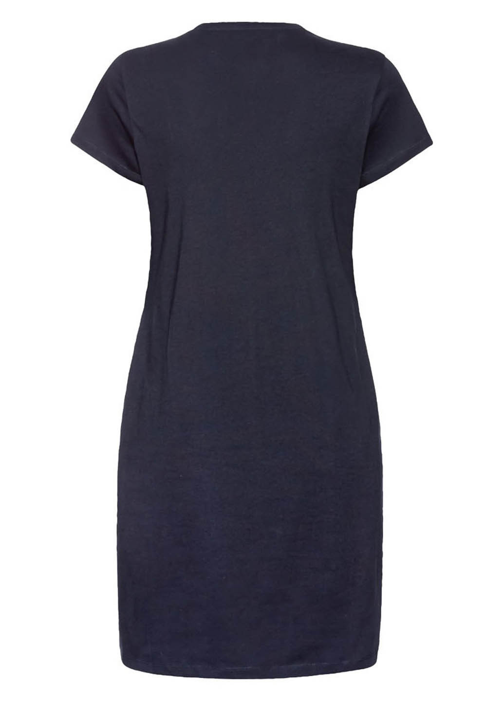 Темно-синя домашній сукня сукня-футболка Esmara з написами
