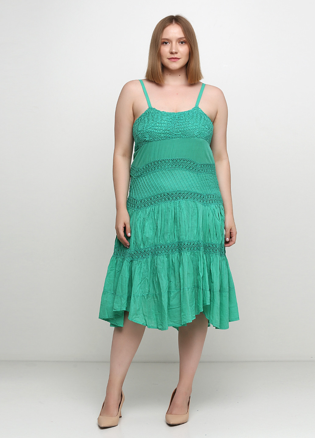 Летний женский сарафан Atmosphere однотонный