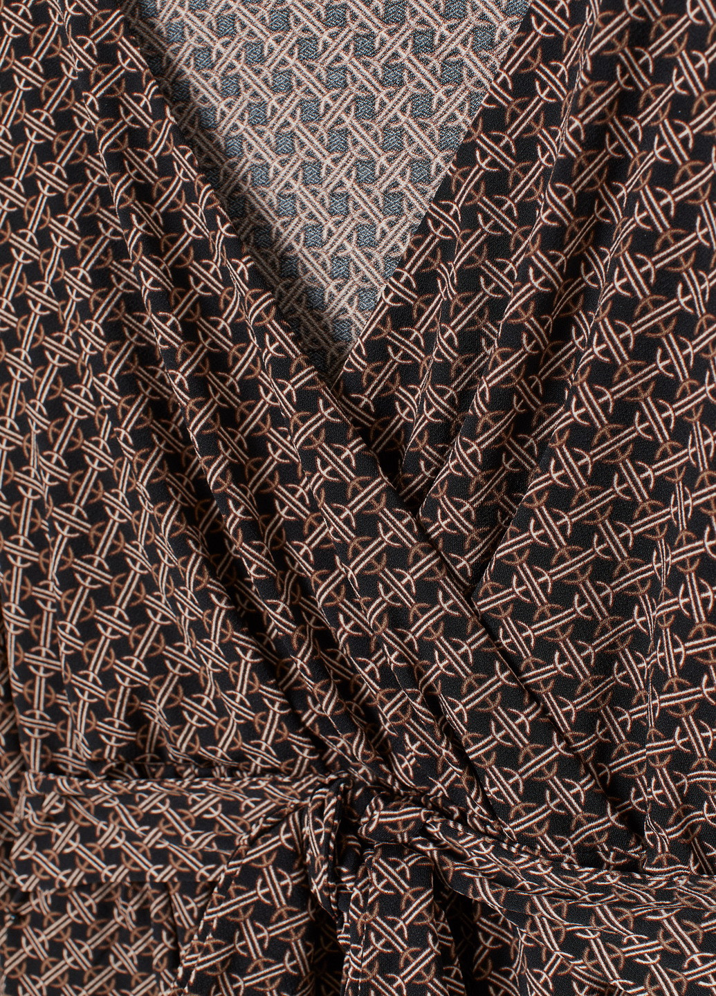 Черное кэжуал платье H&M