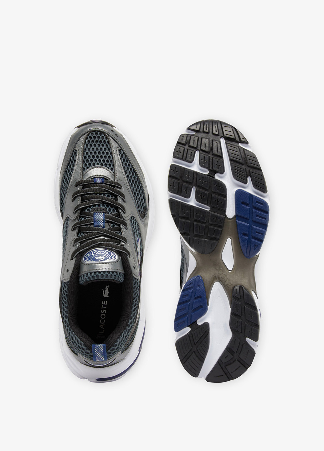 Кроссовки Lacoste Storm 96 2K серые демисезоны (329629258)