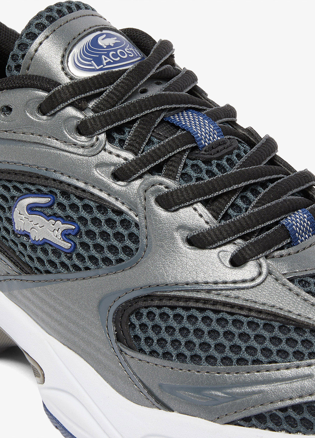 Кроссовки Lacoste Storm 96 2K серые демисезоны (329629258)