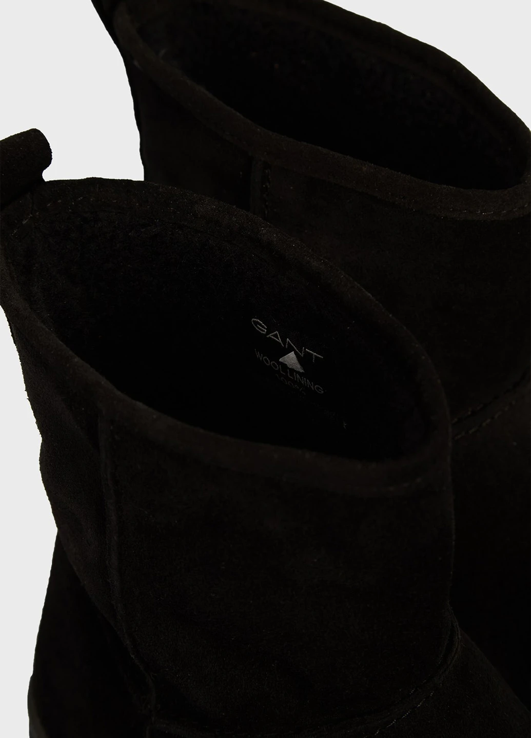 Зимние ботинки Gant с логотипом из натуральной замши