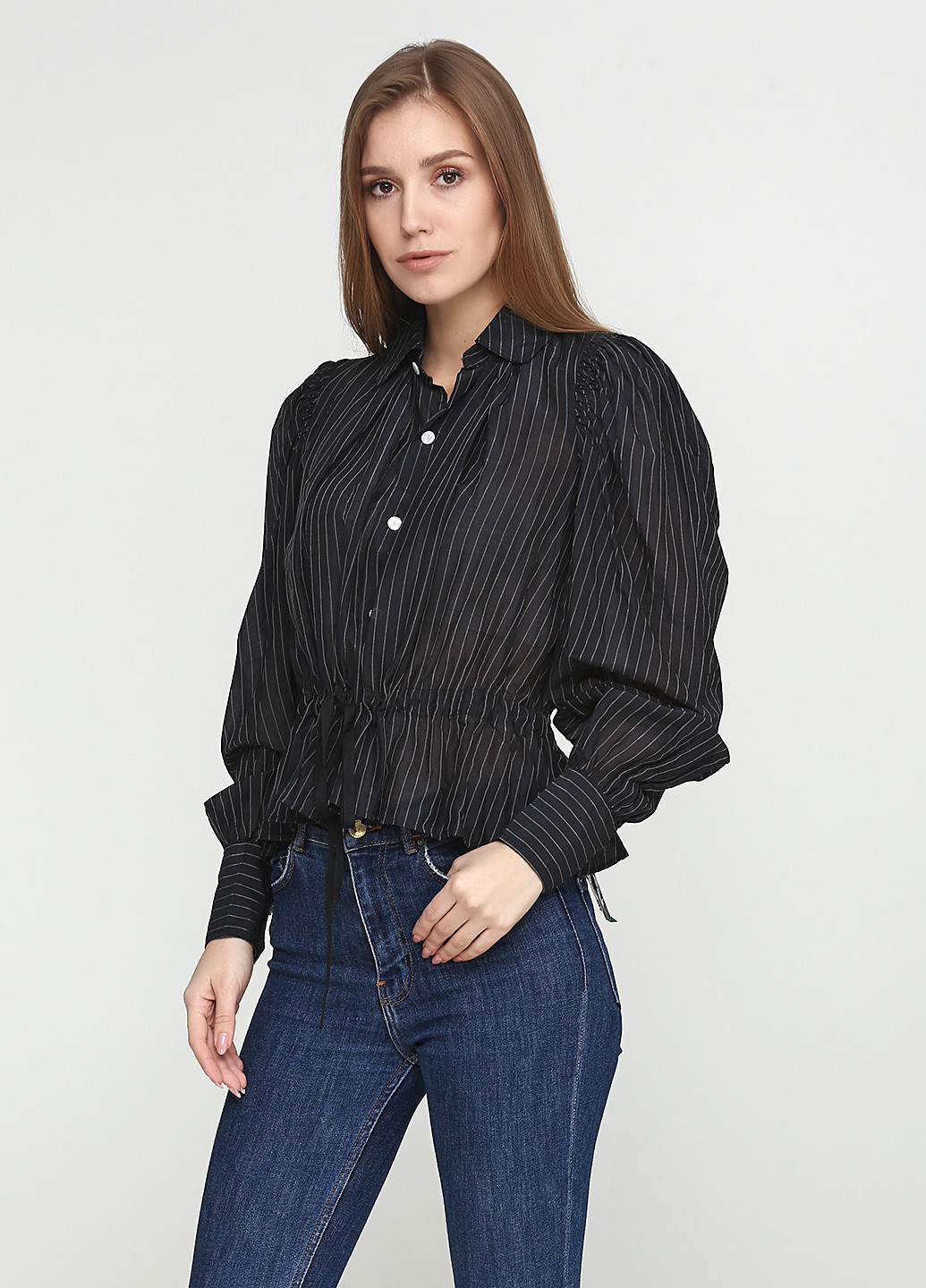 Темно-серая демисезонная блуза Ralph Lauren