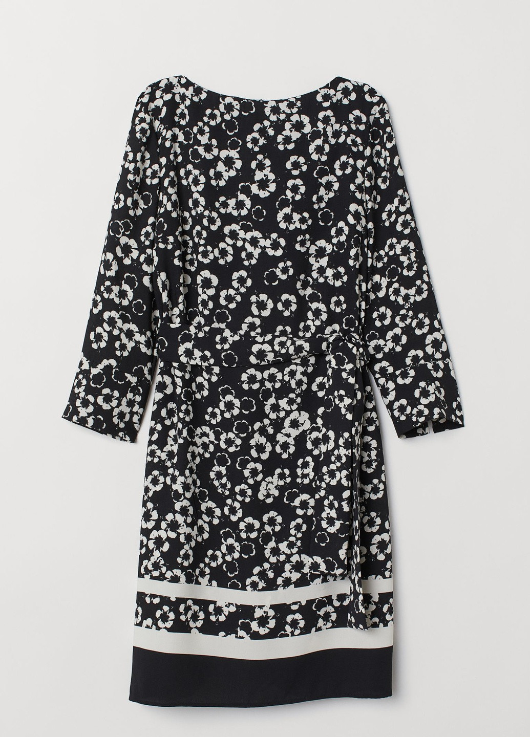 Чорна кежуал сукня H&M однотонна