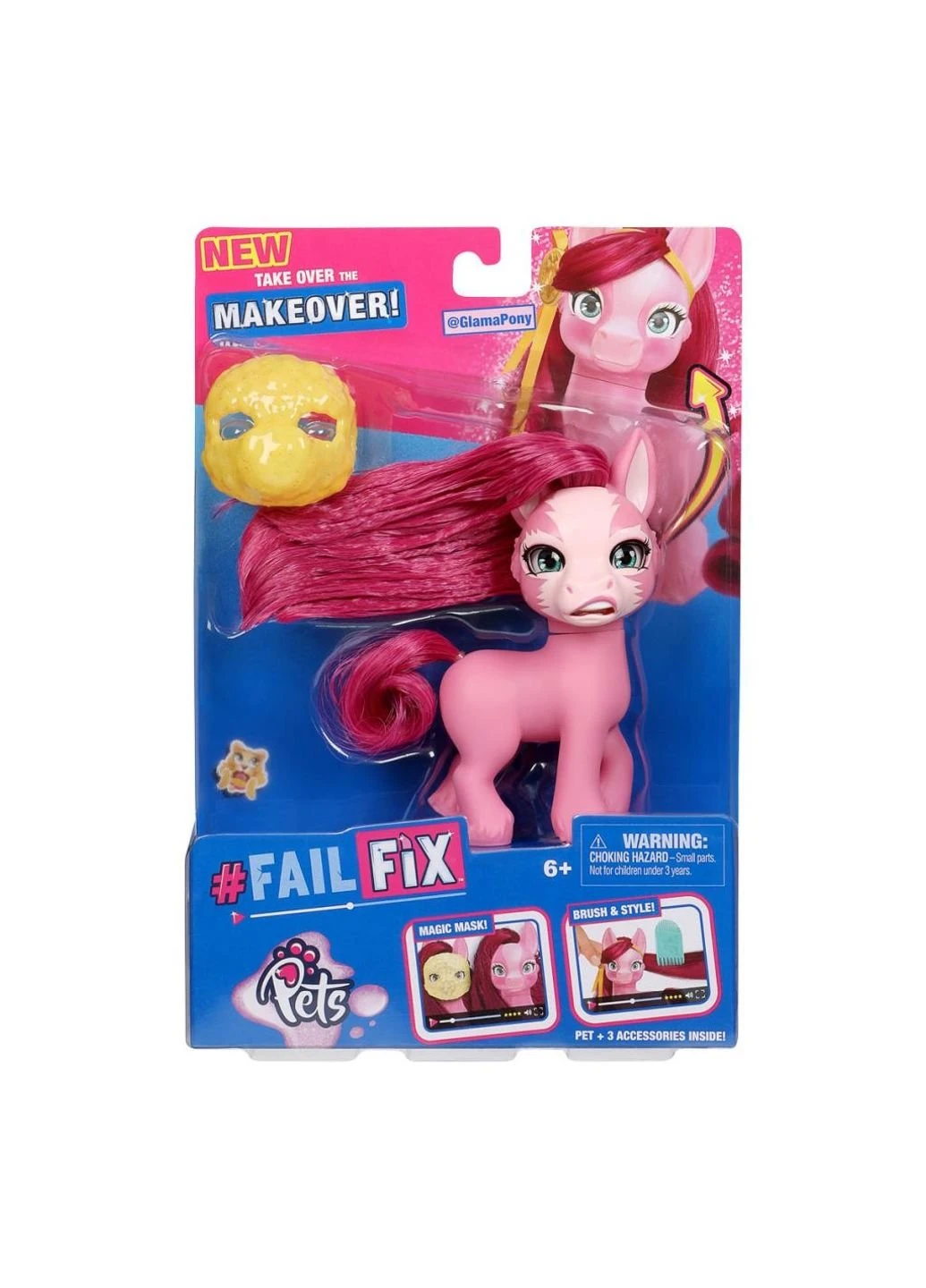 Игровой набор с питомцем серии Total Makeover Гламурный Пони (12818) FAILFIX (254071686)