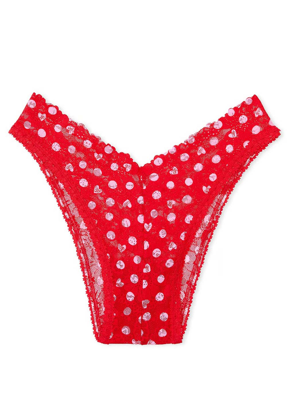 Красный демисезонный комплект (бюстгальтер, трусики) Victoria's Secret