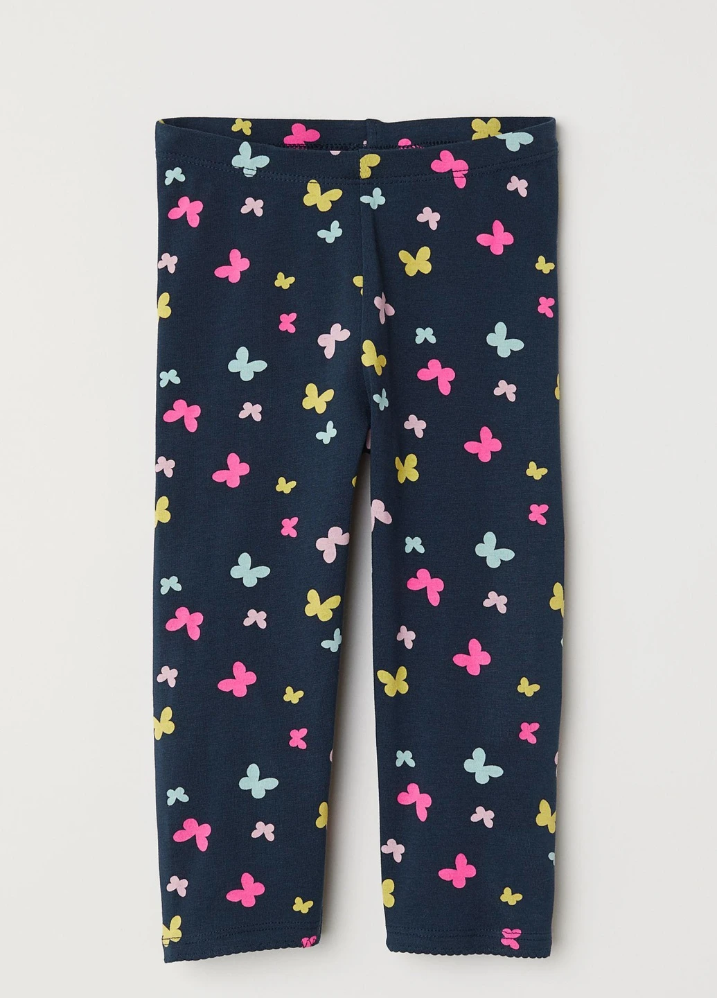 Лосини,темно-синій в візерунки, H&M Basic (254866688)