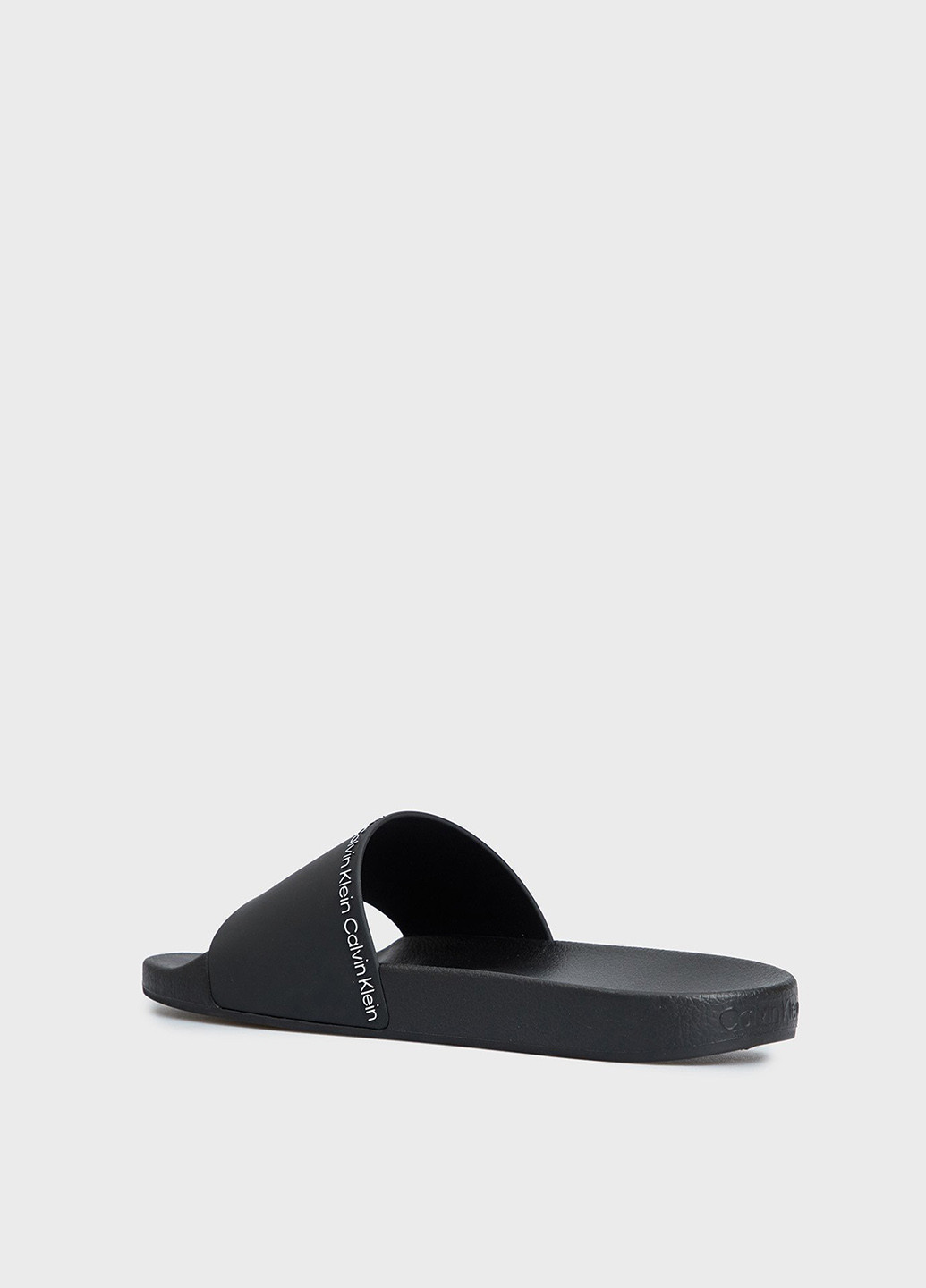 Черные пляжные, кэжуал шлепанцы Calvin Klein
