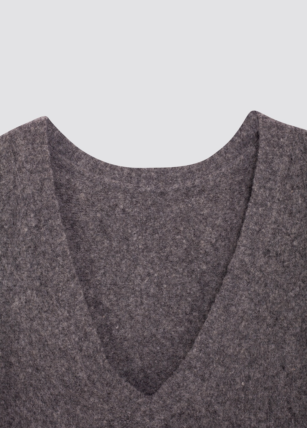 Серый демисезонный свитер Noisy May