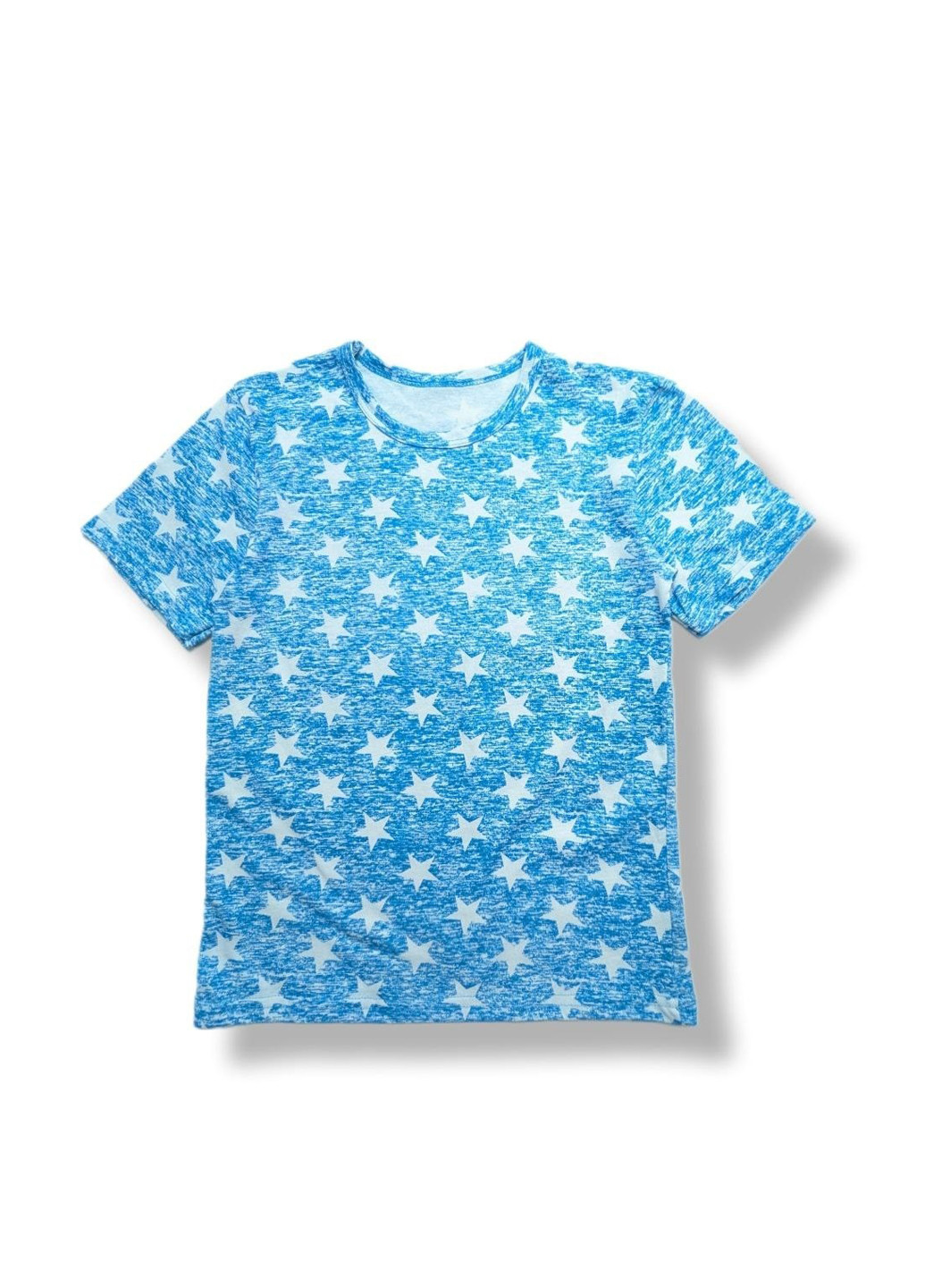 Блакитна літня футболка No Brand