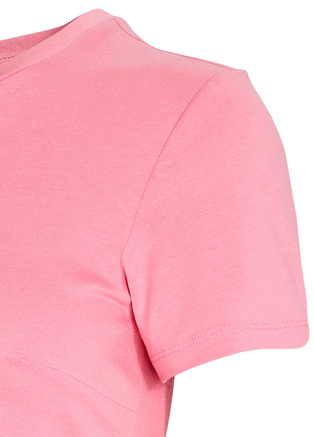 Розовая летняя футболка для беременных H&M