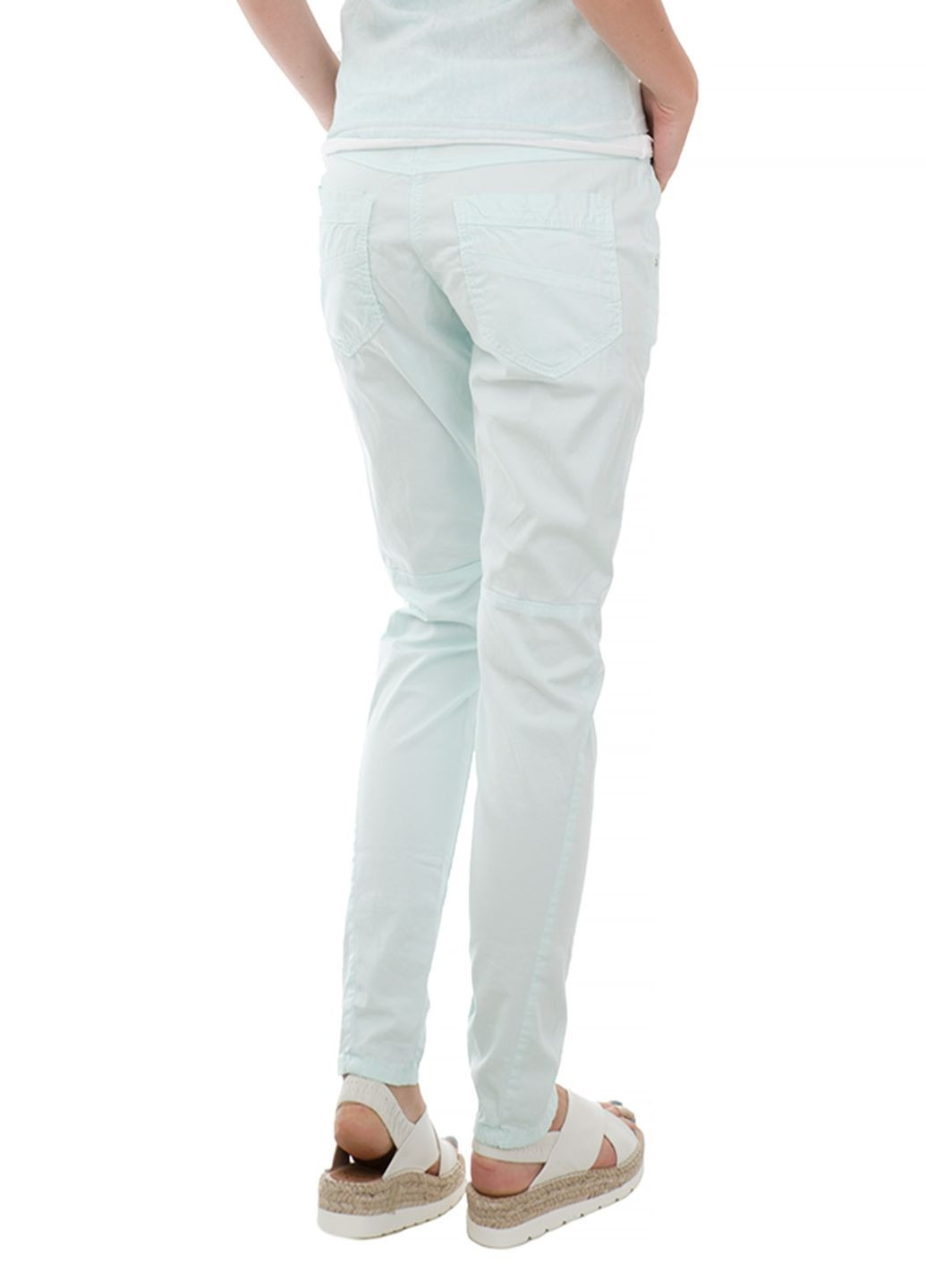 Голубые демисезонные брюки Marc Aurel