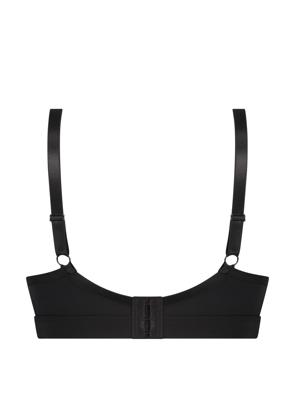 Чорний топ бюстгальтер Hunkemoller без кісточок поліамід