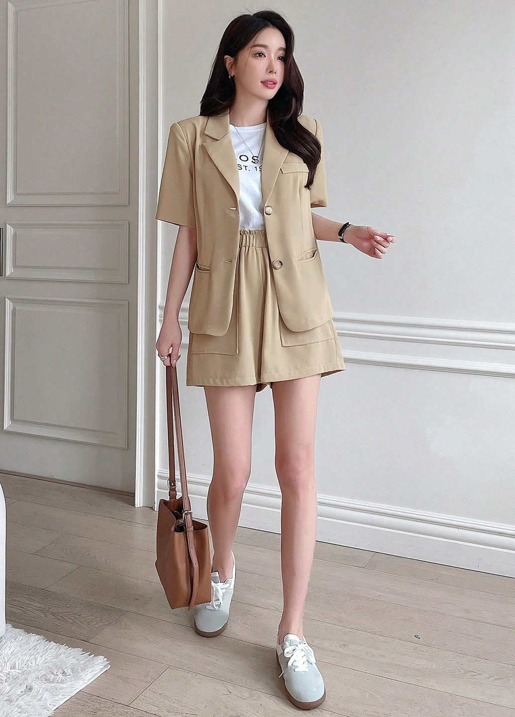 Костюм (жакет, шорты) SHEIN (367803007)