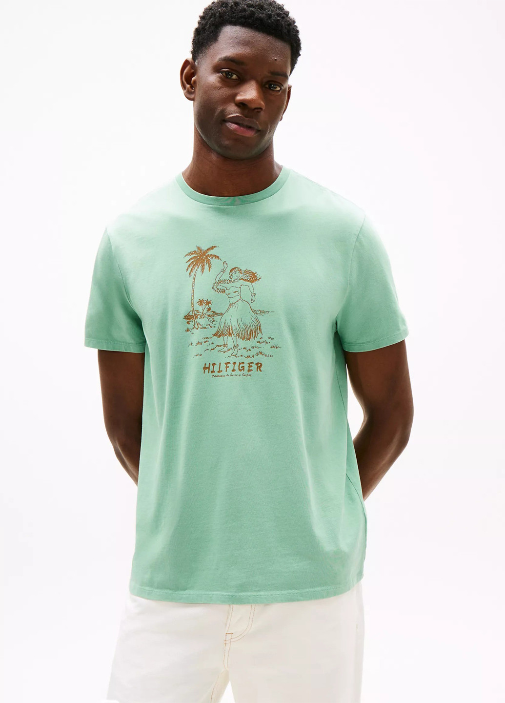Зелена футболка Tommy Hilfiger