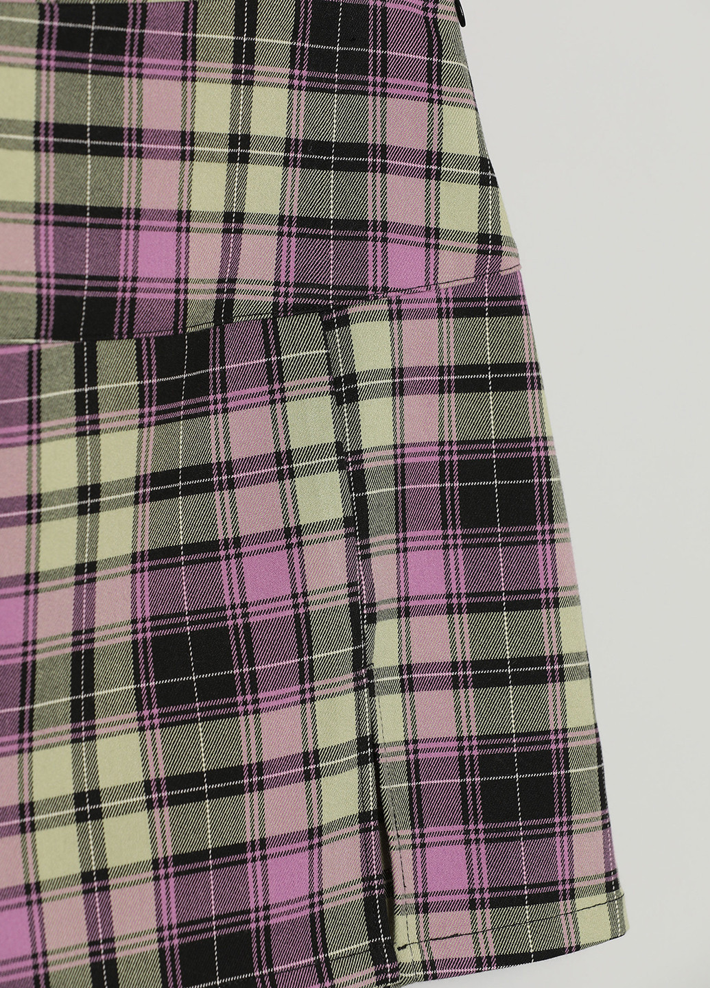 Разноцветная кэжуал в клетку юбка Lefties а-силуэта (трапеция)