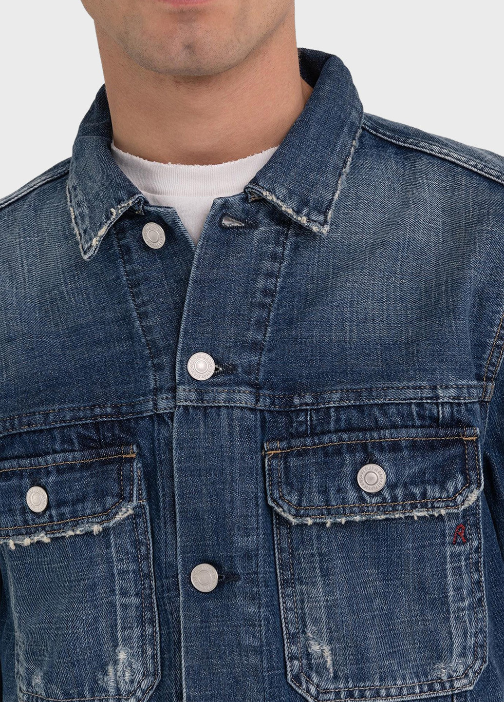 Синя демісезонна куртка Replay