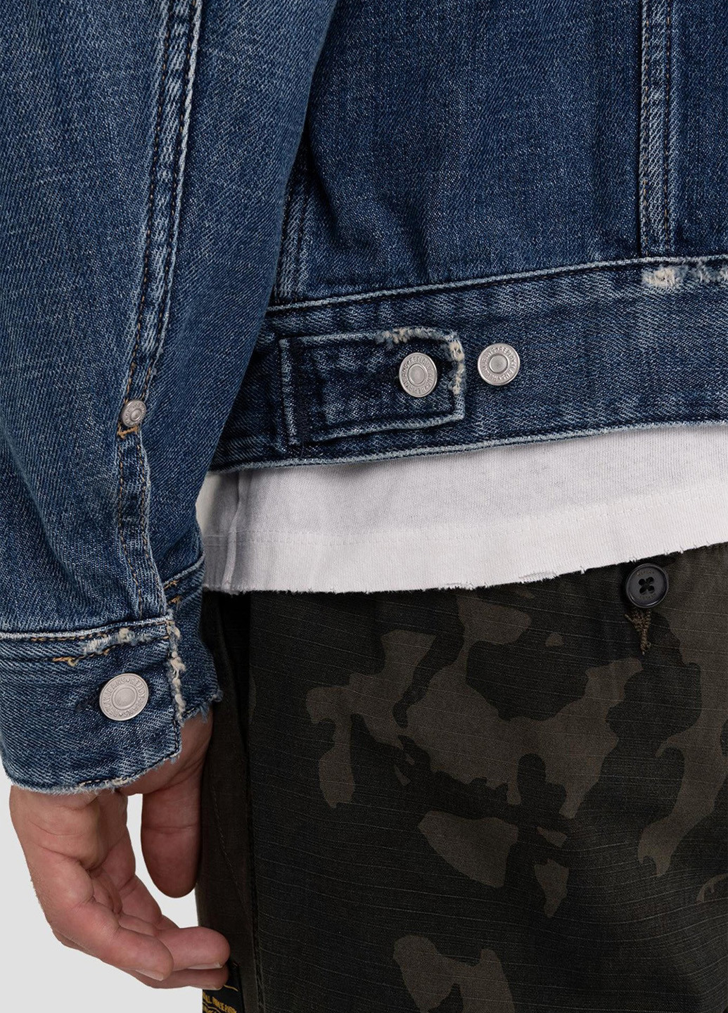 Синя демісезонна куртка Replay