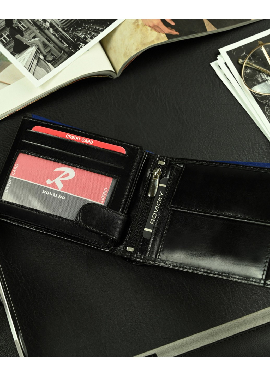 Кошелек мужской кожаный N992-VT Ronaldo (255920840)