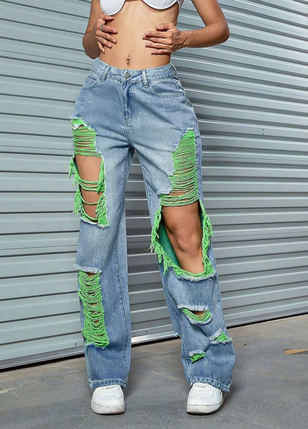 Джинси SHEIN - (352192586)