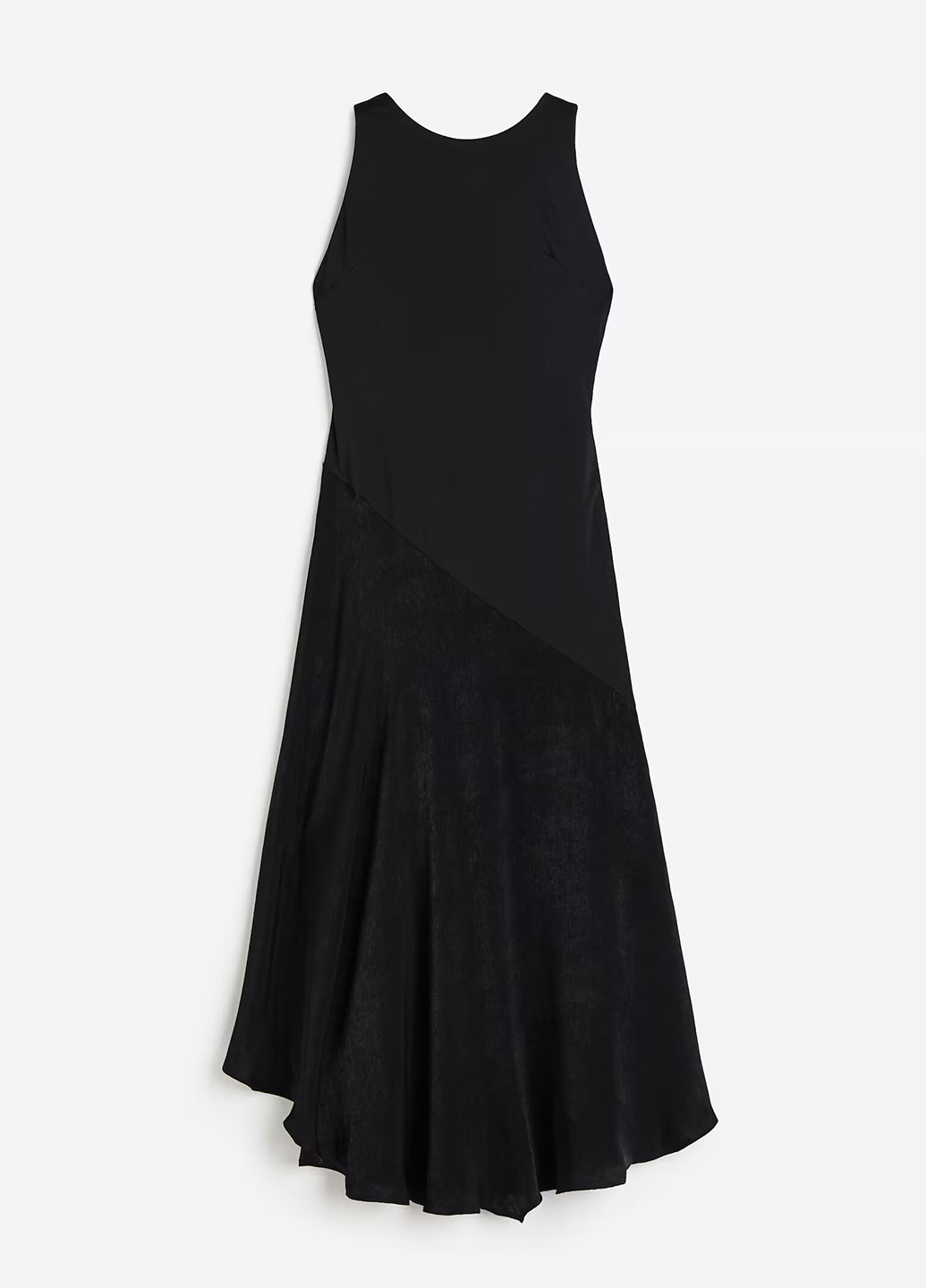 Чорна кежуал сукня H&M однотонна