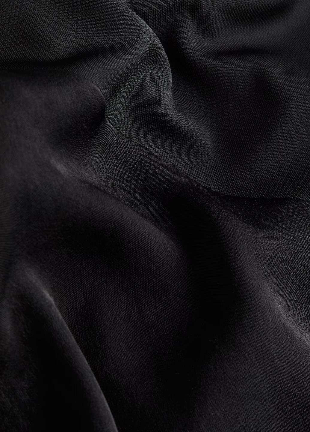 Чорна кежуал сукня H&M однотонна