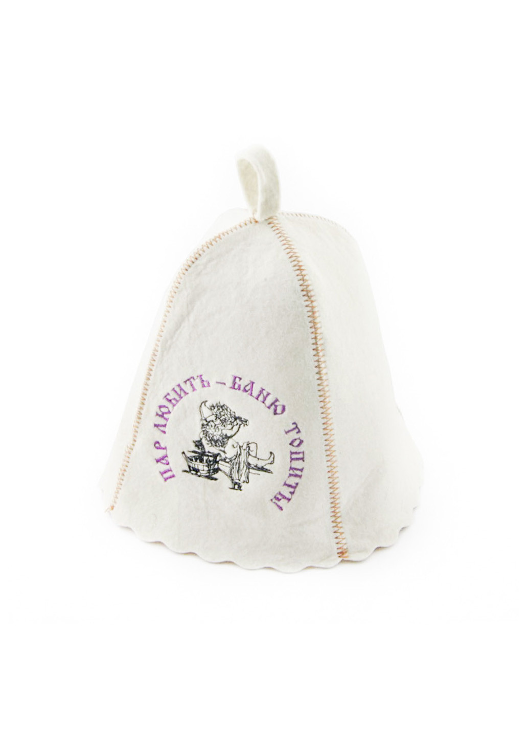 Банная шапка "Пар любить баню топить" Luxyart (189142716)