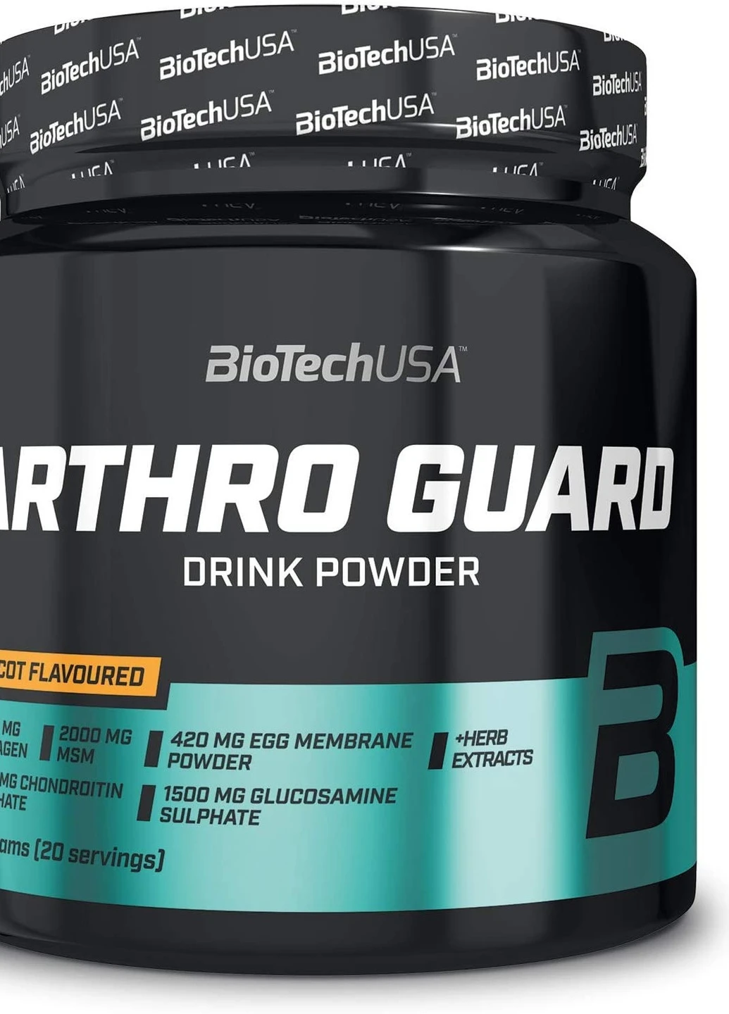 Глюкозамін та хондроітин BiotechUSA Arthro Guard 340g (Apricot) Biotech (254325752)
