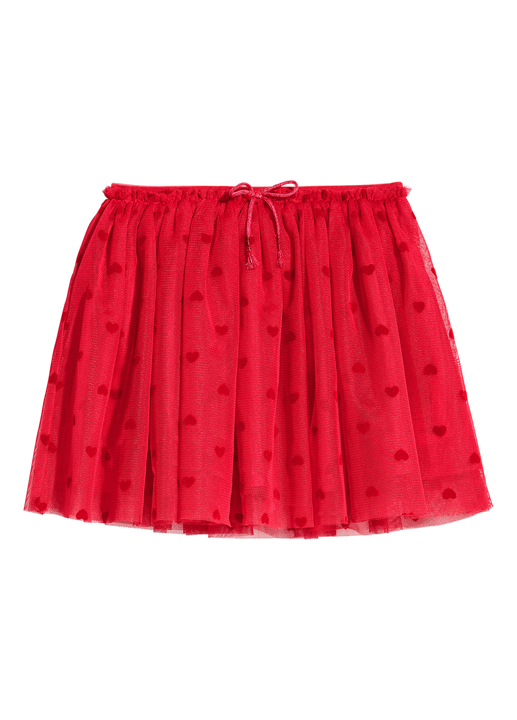 Темно-красная кэжуал юбка H&M