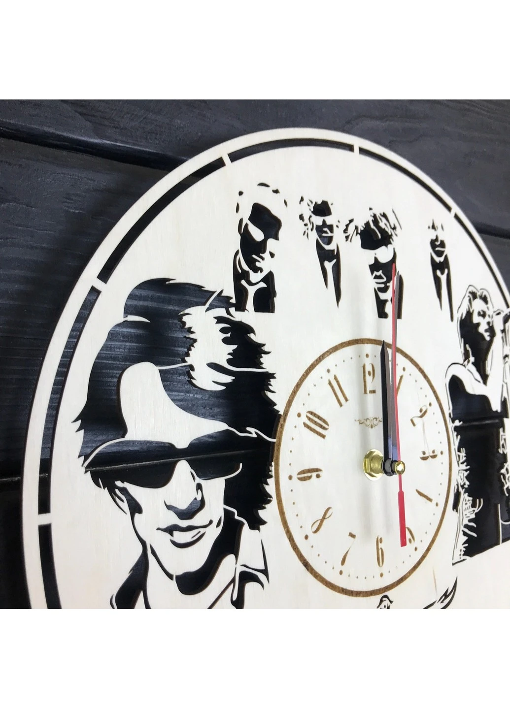 Часы настенные «Bon Jovi», натуральное дерево 7Arts (253565928)