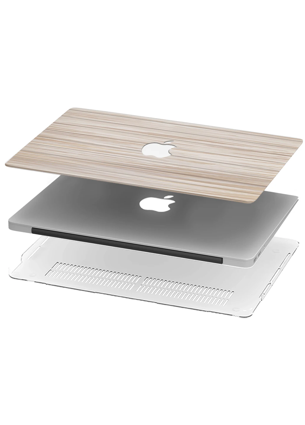 Чохол пластиковий для Apple MacBook Pro 16 A2141 Дерево (Wood) (9494-1896) MobiPrint (218508608)