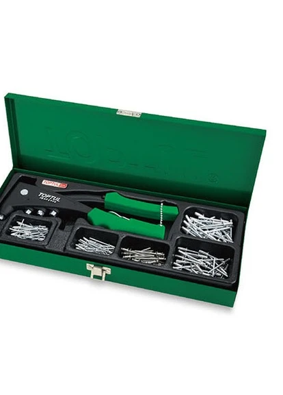 Заклепочник JBAF2450 Pro-Series з набором заклепок 151од. GAAD0103 TOPTUL (250485205)