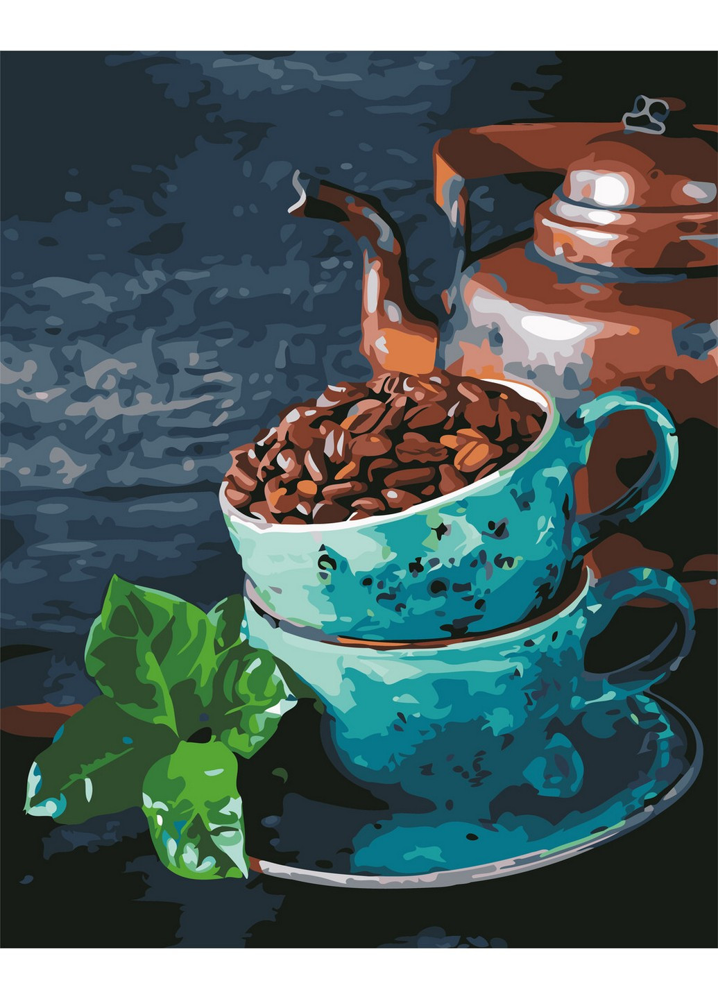 Картина за номерами "Кавові зерна" 40х50 см ArtStory (253102561)