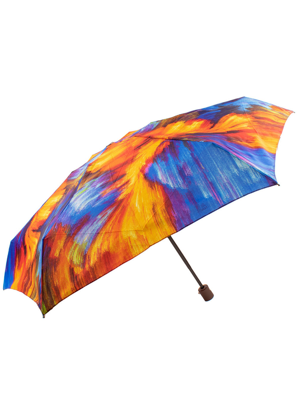 Комбинированный женский складной зонт автомат 95 см Zest (255710341)