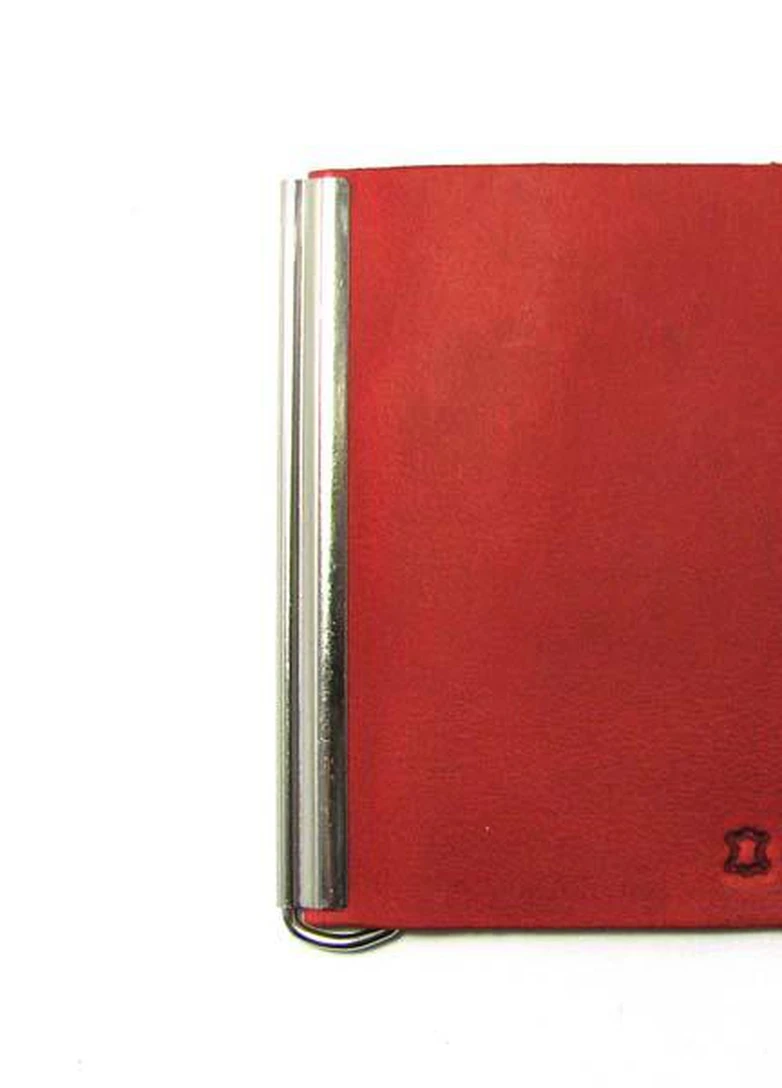 Зажим для денег DNK Зажим пружина-H col.H красный DNK Leather (253933050)