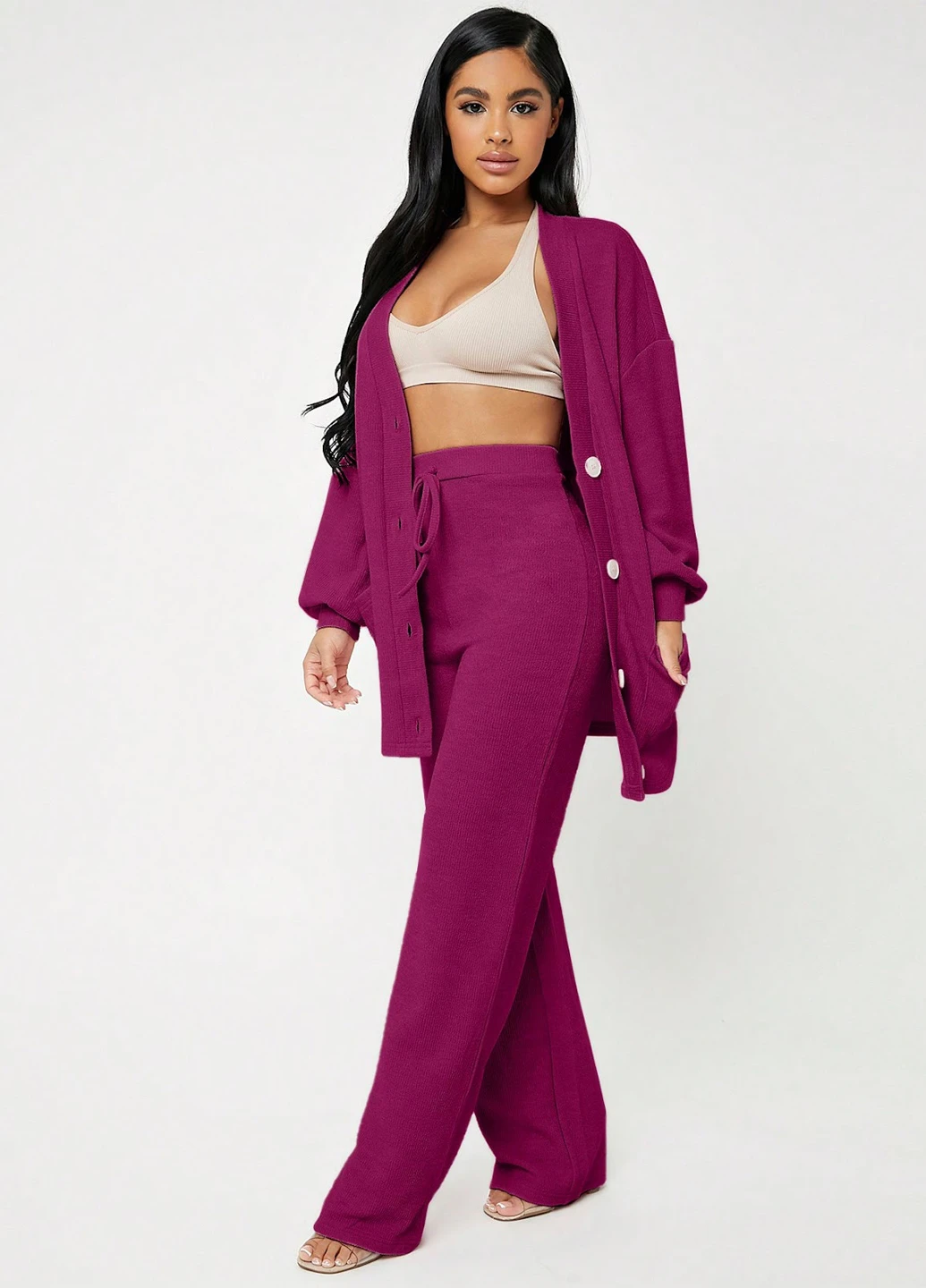 Костюм (кардиган, брюки) SHEIN (329532808)