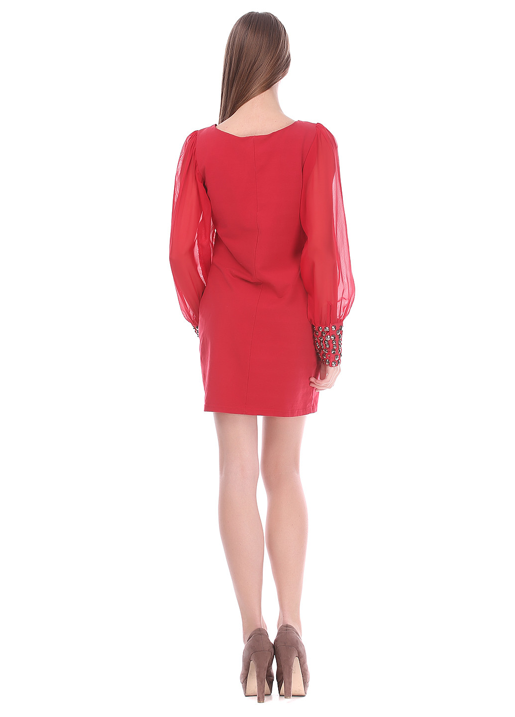 Червона кежуал плаття, сукня AX Paris