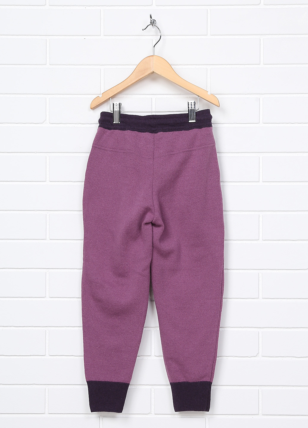 Светло-фиолетовые кэжуал демисезонные со средней талией брюки Flash