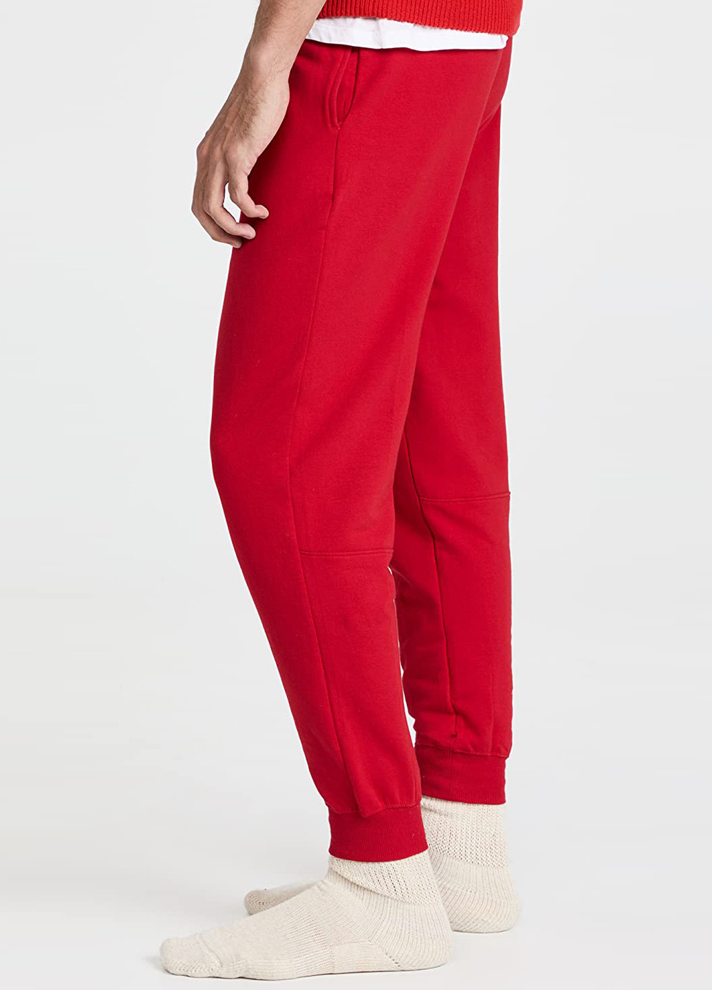 Красные домашние демисезонные брюки Calvin Klein