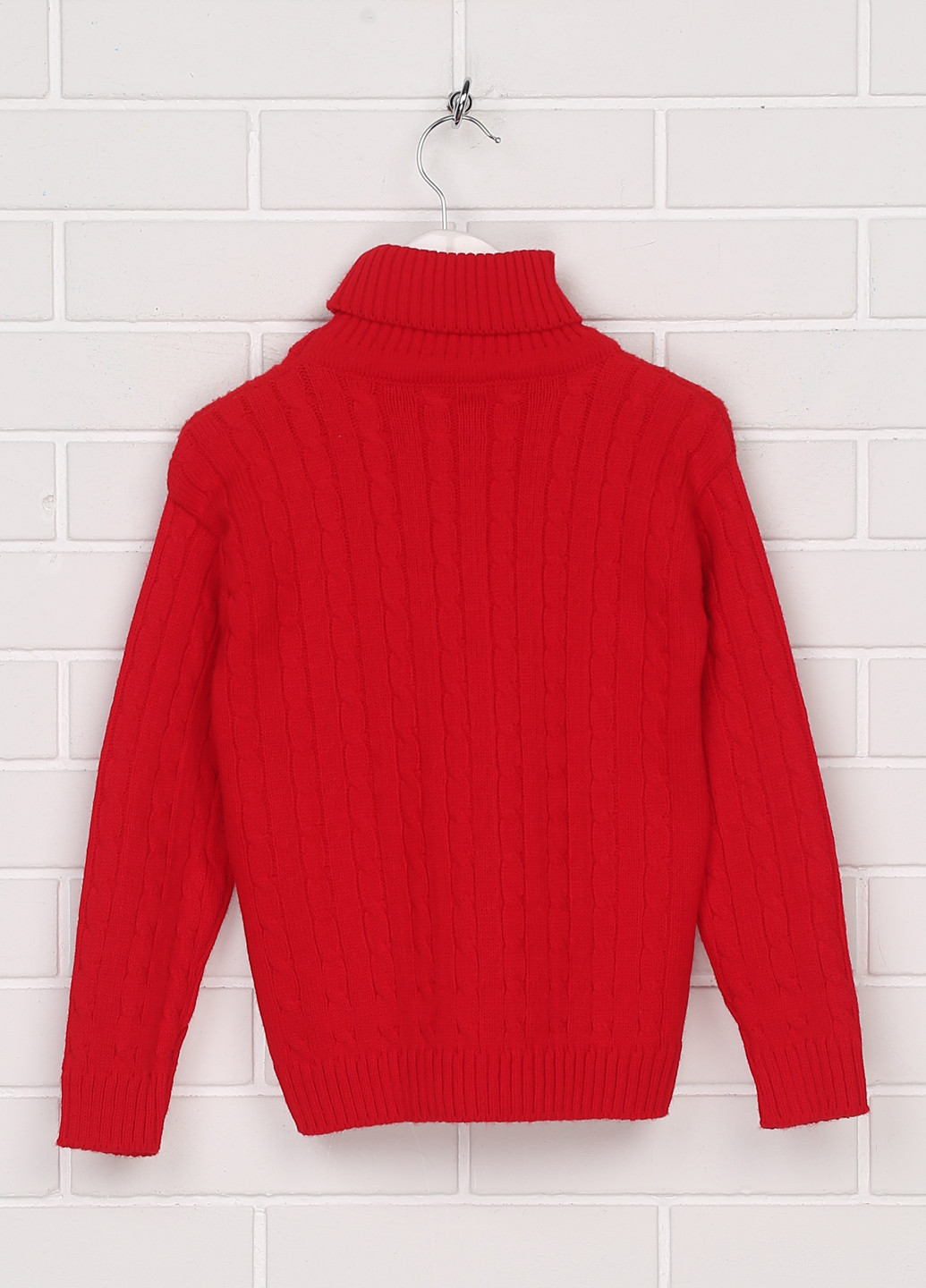 Красный демисезонный свитер Krakus