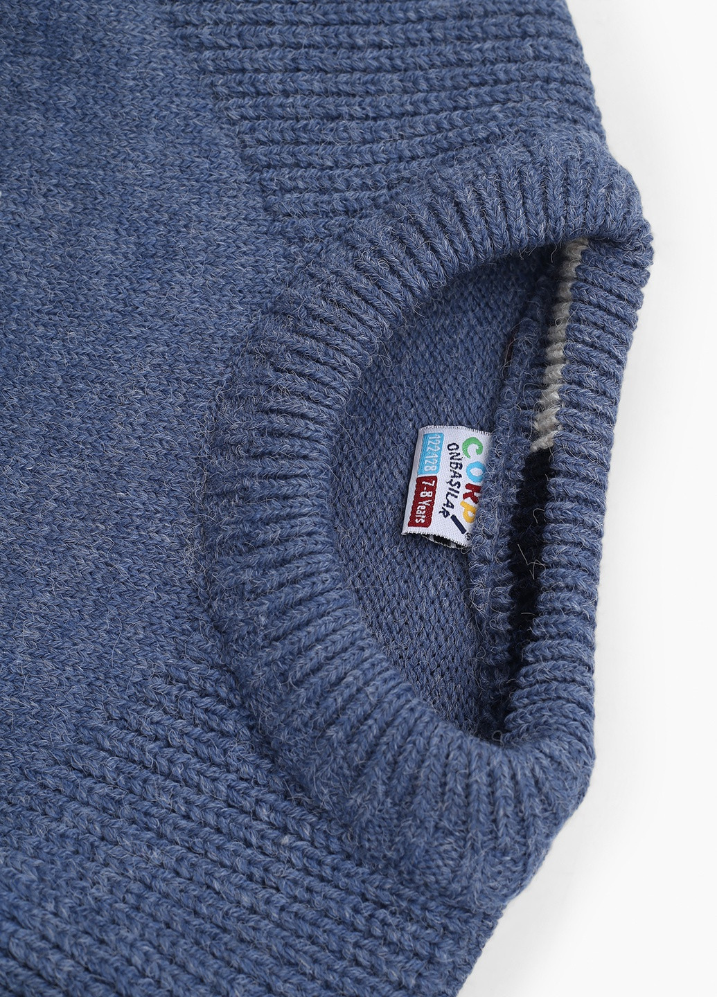 Синий зимний свитер Toontoy
