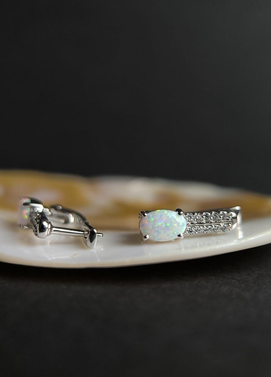 Серьги Silver Flame (369649162)