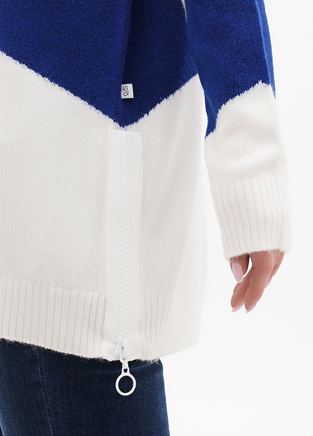 Белый демисезонный свитер джемпер S.Oliver
