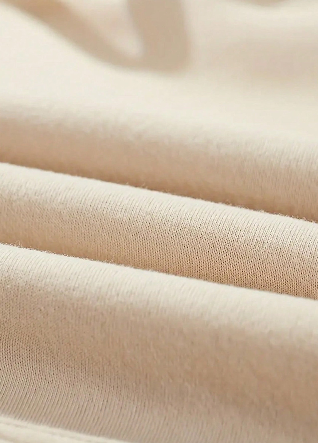 Бежевий світшот SHEIN малюнок без декору (325827574)