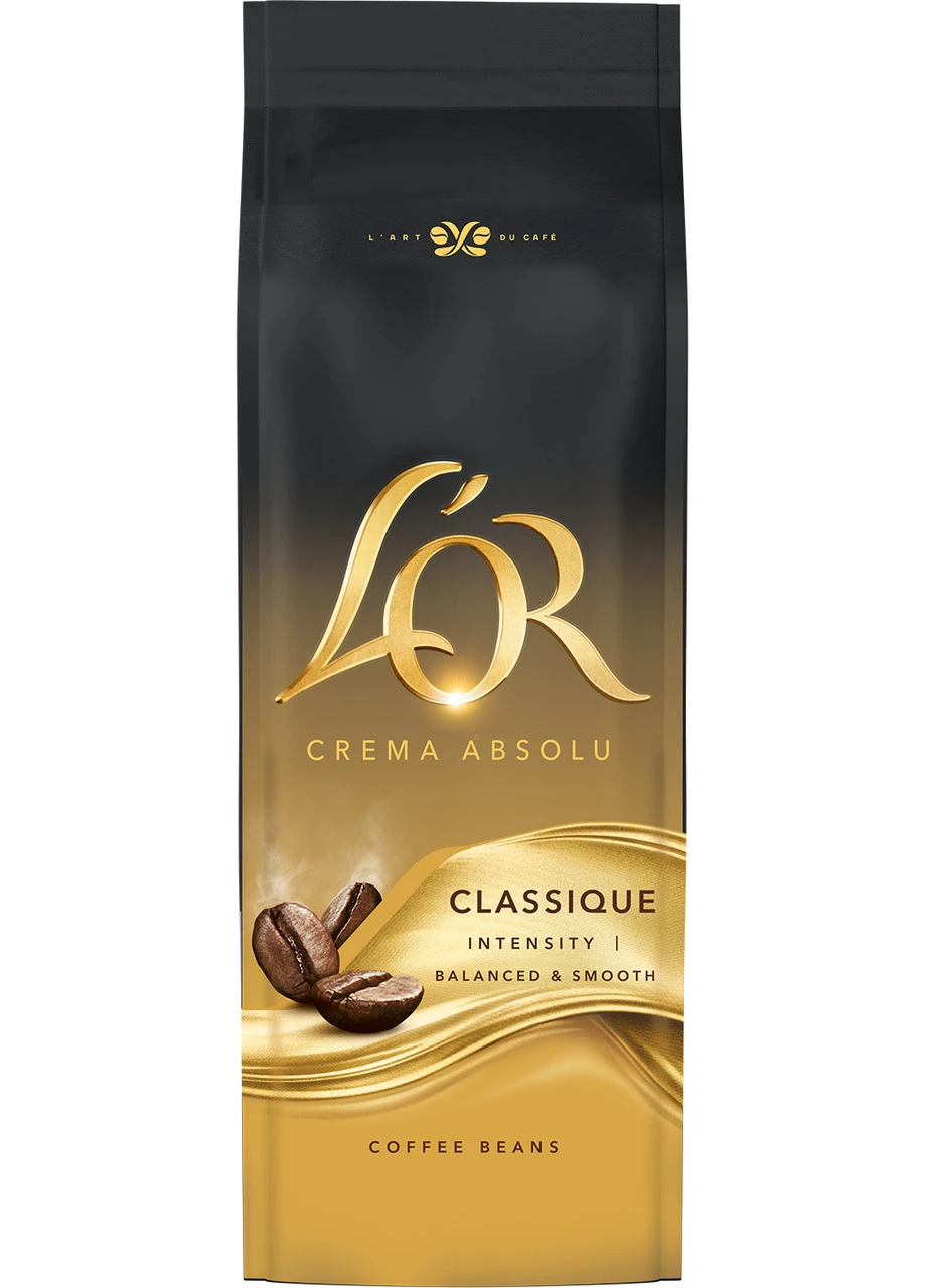 Кава в зернах L'OR Crema Absolute Classic 500г Jacobs (254917579)
