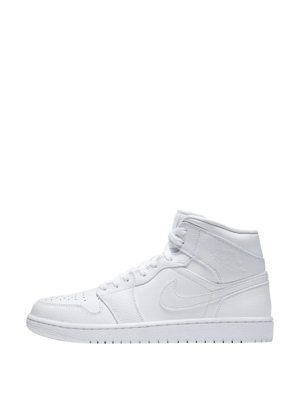 Білі Осінні кросівки Jordan 1 MID