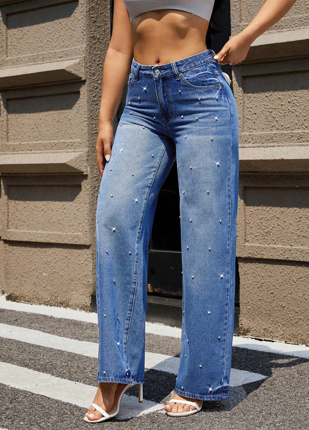 Джинси SHEIN - (341251117)