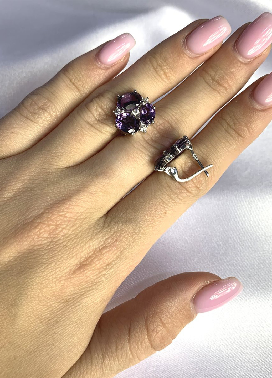 Сережки Silver Flame (199977674)