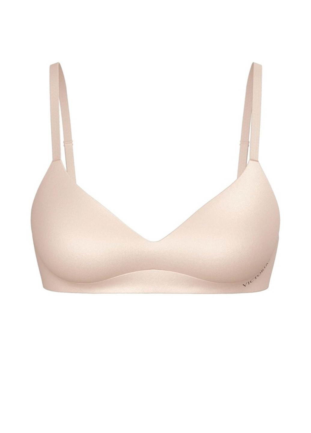 Бежевый демисезонный комплект (бюстгальтер, трусики) Victoria's Secret